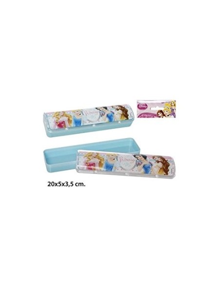 Disney, Plumier escolar de las princesas 20x5x3,5cm. 1106769 kiwiku.com