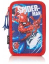 Spiderman, Plumier triple giotto, Color Azul Marino