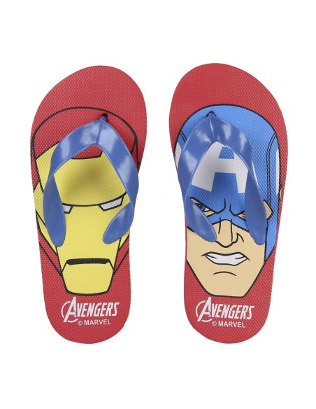Chanclas avengers (Marvel), Color rojo