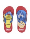 Chanclas avengers (Marvel), Color rojo
