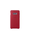 Funda de cuero samsung, para samsung galaxy s10, color rojo