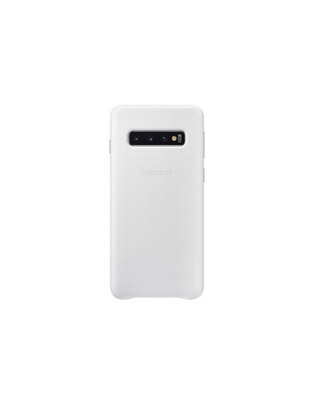 Funda de cuero samsung, para samsung galaxy s10, color blanco EF-VG973LWEGWW kiwiku.com