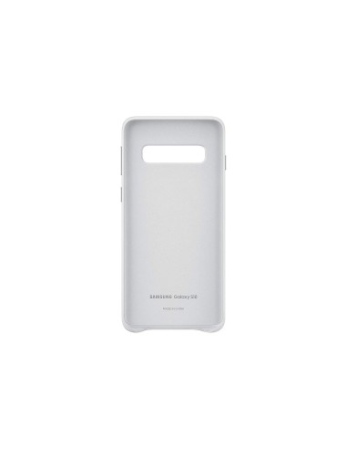 Funda de cuero samsung, para samsung galaxy s10, color blanco EF-VG973LWEGWW kiwiku.com