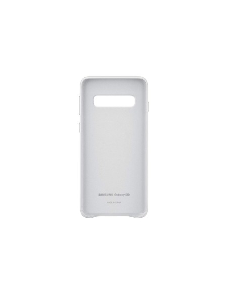 Funda de cuero samsung, para samsung galaxy s10, color blanco EF-VG973LWEGWW kiwiku.com