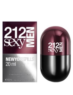 #3 en Top 20 Perfumes para Hombre de CAROLINA HERRERA Más Vendidos - Carolina herrera, 212 sexy men pills eau de toilette 20ml spray