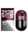 Carolina herrera, 212 sexy men pills eau de toilette 20ml spray
