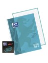 Cuaderno microperforado A4 con tapa dura, Color azul