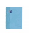 Oxford, libreta A4 con espiral y tapa dura, Azul.