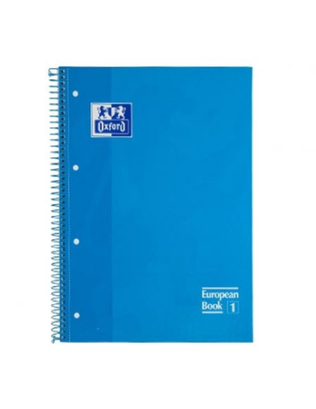 Oxford, Cuaderno con espiral y tapa dura, Azul 400040982 kiwiku.com