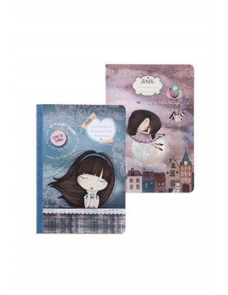 Miquel Rius, Pack de 2 cuadernos  1085 kiwiku.com