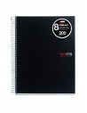 Miquel Rius, Cuaderno espiral a4, Negro