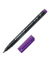 Staedtler, Rotulador permanente punta f 0.6mm, Violeta