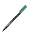 Staedtler, Rotulador permanente punta f 0.6mm, Verde
