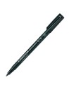 Staedtler, Rotulador permanente punta f 0.6mm, Azul