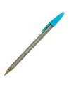 Bic, Boligrafo cristal fun color turquesa punta 1.66mm