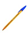 Bic, Bolígrafo cristal fine  punta 0.8mm  872730, color azul