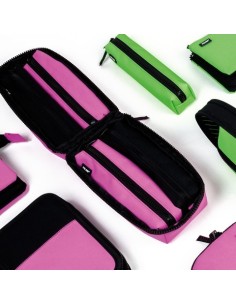 Milan, Kit de 4 estuches con contenido, Rosa fluor 08872CFP kiwiku.com 2