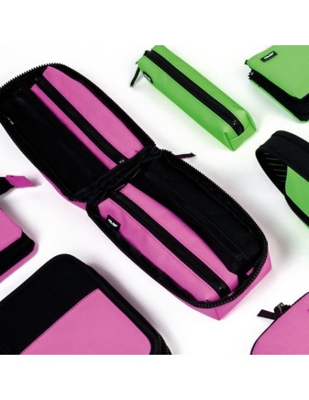 Milan, Kit de 4 estuches con contenido, Rosa fluor 08872CFP kiwiku.com