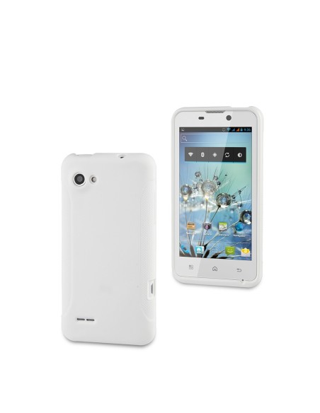 funda minigel blanca bq aquaris muvit