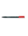 Staedtler, Rotulador permanente lumocolor 313s, Rojo