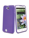 Funda minigel lila bq aquaris 5" muvit