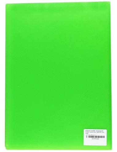 Grafoplas, Carpeta con 40 fundas interiores A4, Verde 01441820 kiwiku.com