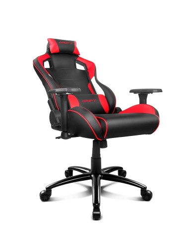 Silla Gaming Drift Dr400Br Negro/Rojo/Blanco DR400BR kiwiku.com
