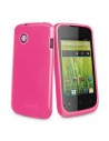 Funda minigel rosa bq aquaris 3.5" muvit