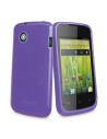 Funda minigel lila bq aquaris 3.5" muvit