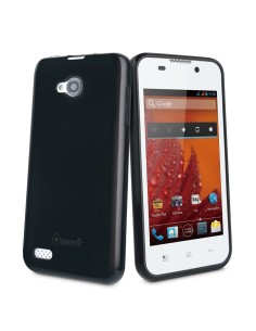 funda minigel negra bq aquaris 4" muvit