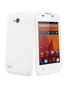 funda minigel blanca bq aquaris 4" muvit