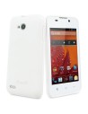 Funda minigel blanca bq aquaris 4" muvit