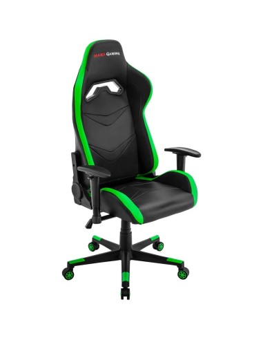 Mars gaming silla mgc3 negra-verde profesional MGC3BG kiwiku.com