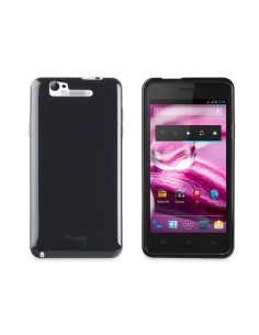 funda minigel negra bq aquaris 5.7" muvit