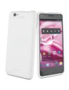 Funda minigel blanca bq aquaris 5.7" muvit