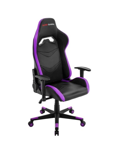 Mars gaming silla mgc3 negra-morado profesional MGC3BP kiwiku.com