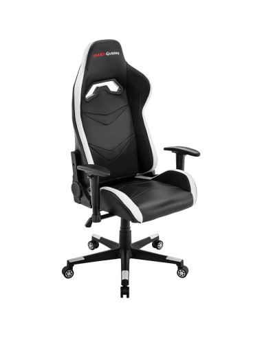 Mars gaming silla mgc3 negra-blanco profesional MGC3BW kiwiku.com