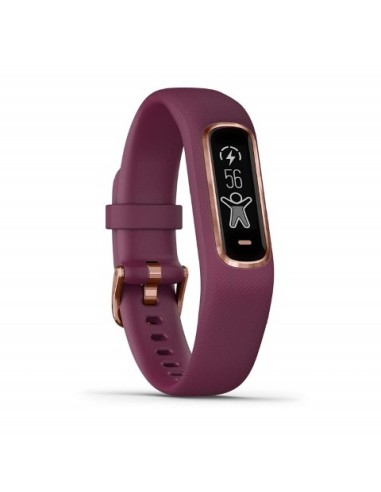 Garmin, Pulsera de actividad Vivosmart 4 S/M, Rojo Oscuro 40-37-5463 kiwiku.com