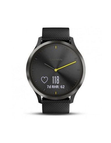 Garmin, Reloj inteligente vivomove HR Sport negro L 010-01850-01 kiwiku.com