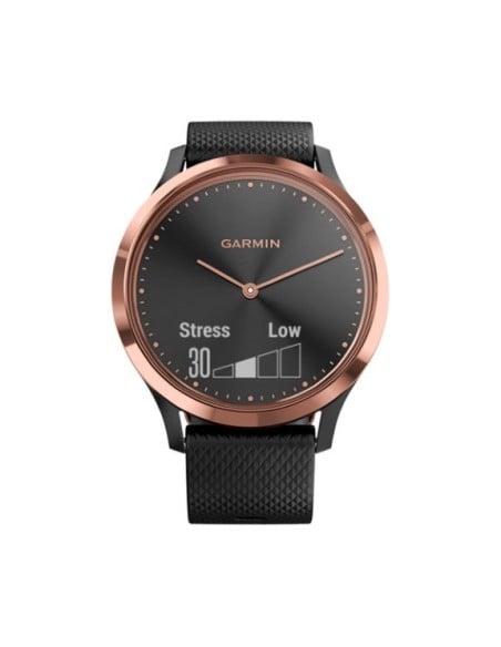 Garmin, Reloj inteligente vivomove HR Sport, Negro  kiwiku.com