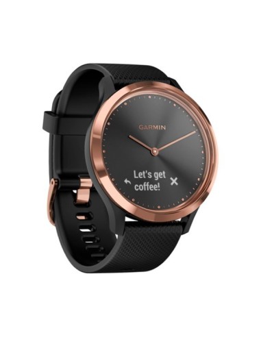 Garmin, Reloj inteligente vivomove HR Sport, Negro  kiwiku.com