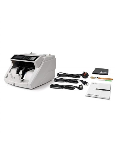 Safescan 2465-S - Contadora totalizadora de billetes. Cuenta billetes de euro mezclados 112-0540 kiwiku.com