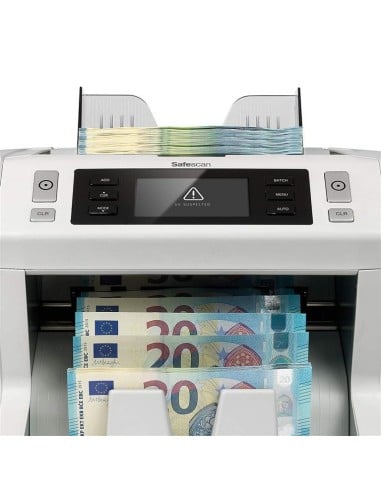 Contador de billetes safescan 2660-s, detección de billetes falsos 6 puntos 112-0508 kiwiku.com