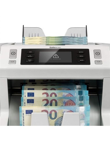 Contador de billetes safescan 2610 - alarma de billetes falsos por uv y tamaño 112-0506 kiwiku.com