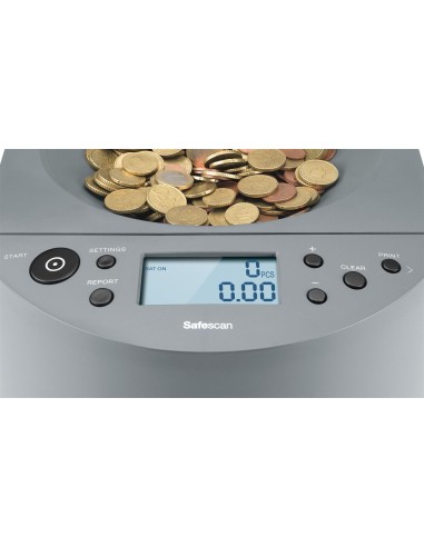 Safescan 1450, contador y clasificador de monedas de alta capacidad 112-0599 kiwiku.com