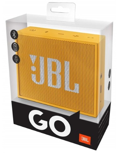 Jbl go, altavoz inalámbrico portátil amarillo  kiwiku.com