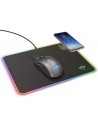 Trust, Alfombrilla gaming gxt 750 qlide rgb + qi