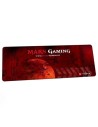 Tacens MMP2 - Alfombrilla para ratón Gaming, color negro y rojo