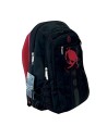 Mochila gaming keep out bk7 para portatiles 15,6" con multiples bolsillos color negro y rojo