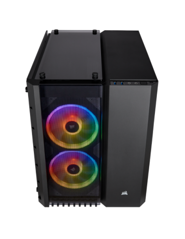Corsair, Caja Micro-ATX Crystal Series 280X RGB con cristal templado, Negro CC-9011135-WW kiwiku.com
